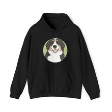 Load image into Gallery viewer, Bernese Mountain Dog | Hooded Sweatshirt - Detezi Designs-37343129415704333750
