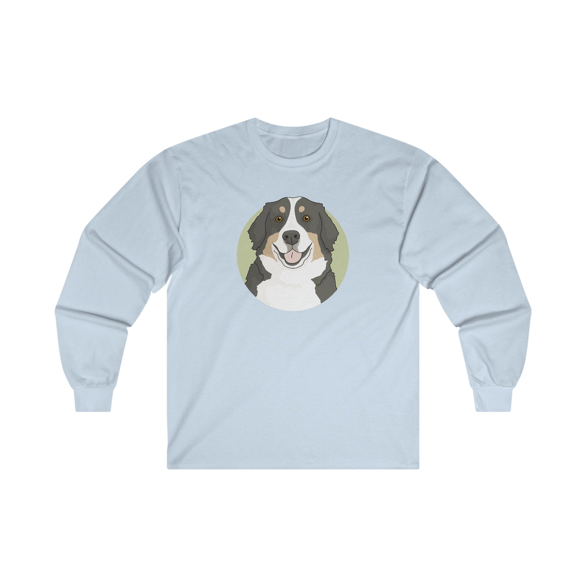 Bernese Mountain Dog | Long Sleeve Tee - Detezi Designs-18372234887956453589