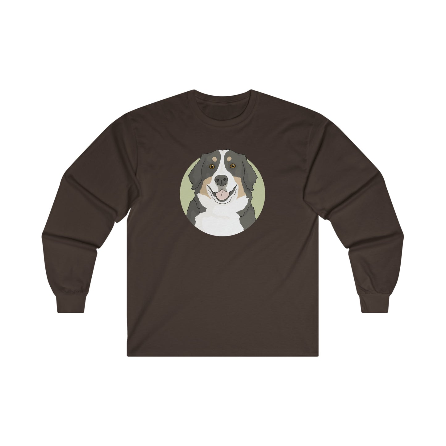 Bernese Mountain Dog | Long Sleeve Tee - Detezi Designs-26892982336946338346