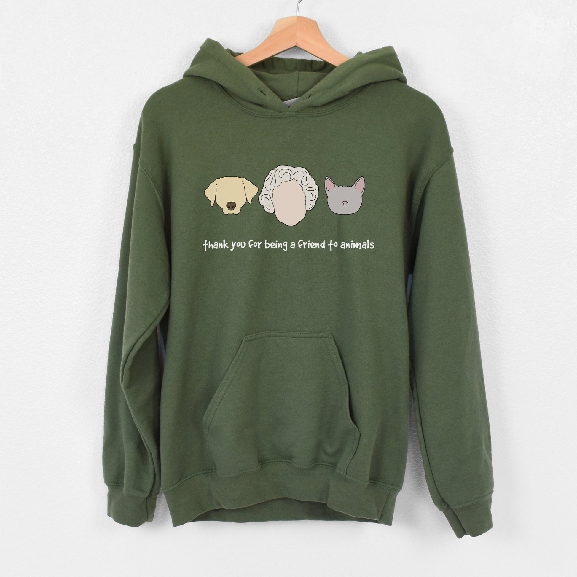 #BettyWhiteChallenge | FUNDRAISER for the Ezi's Fund | Hooded Sweatshirt - Detezi Designs-19156354746182849746