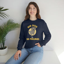 Load image into Gallery viewer, Big Dog With Big Feelings | Crewneck Sweatshirt - Detezi Designs-25589148372186160362
