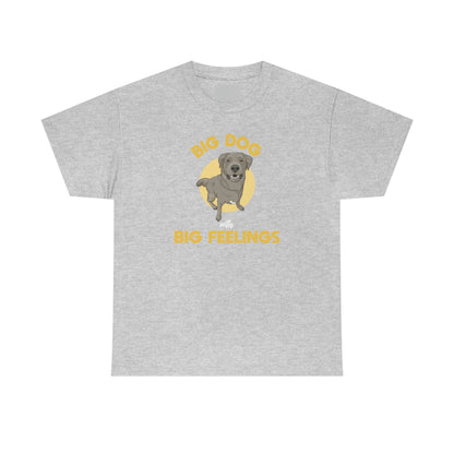 Big Dog With Big Feelings | T-shirt - Detezi Designs-13196996127877086538