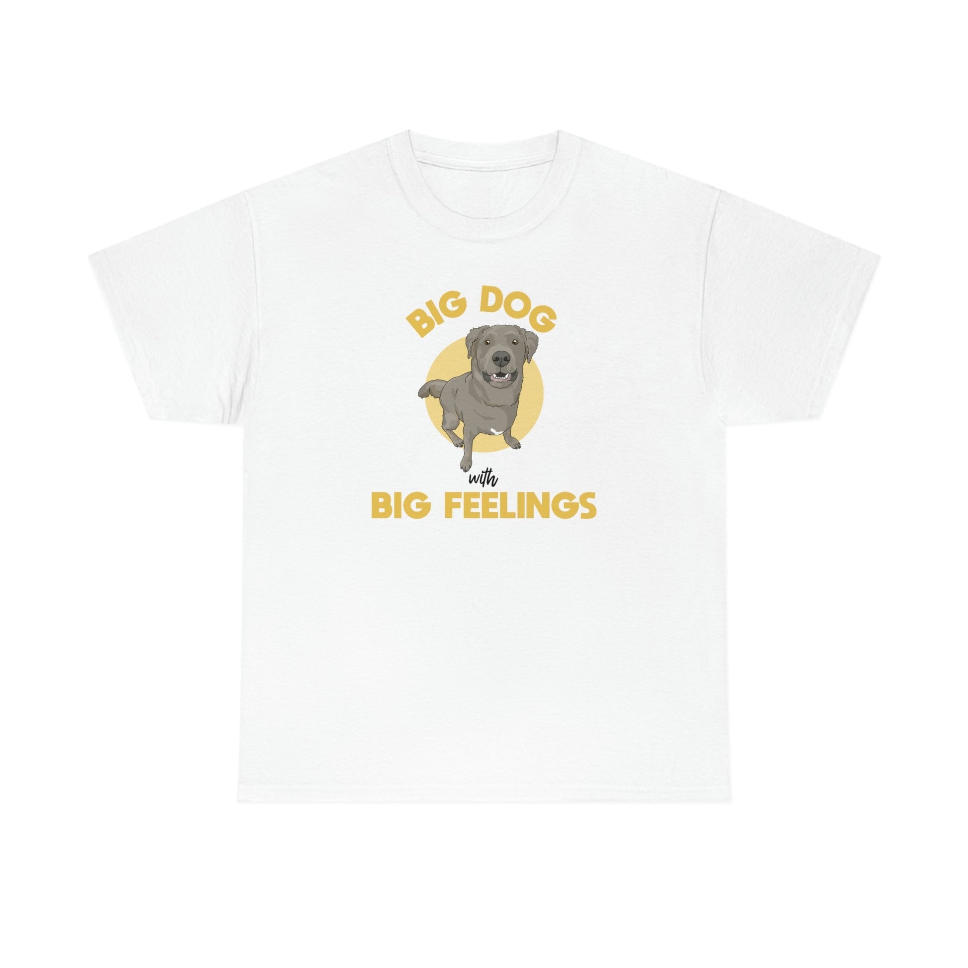 Big Dog With Big Feelings | T-shirt - Detezi Designs-89655731308979418080