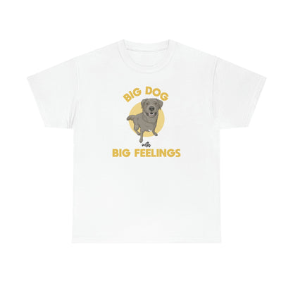 Big Dog With Big Feelings | T-shirt - Detezi Designs-89655731308979418080