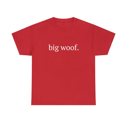 Big Woof | Text Tee - Detezi Designs-17200168155959945485