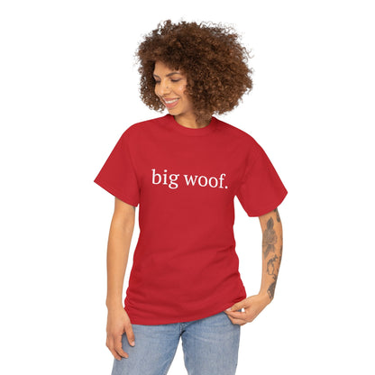 Big Woof | Text Tee - Detezi Designs-54160280711219246366