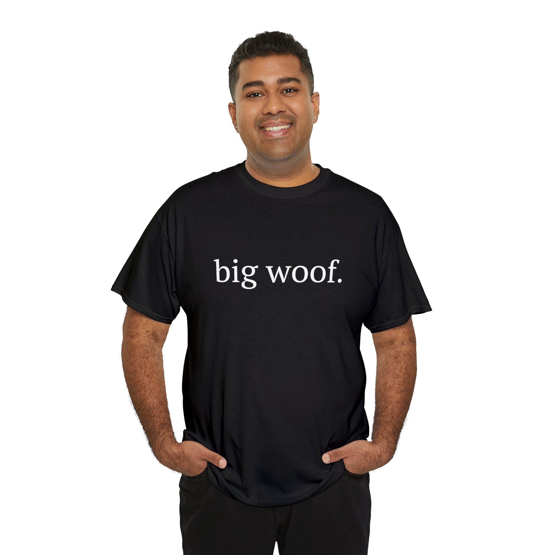 Big Woof | Text Tee - Detezi Designs-54160280711219246366