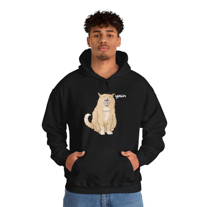 Big Yawn | Hooded Sweatshirt - Detezi Designs-82026103004216145657