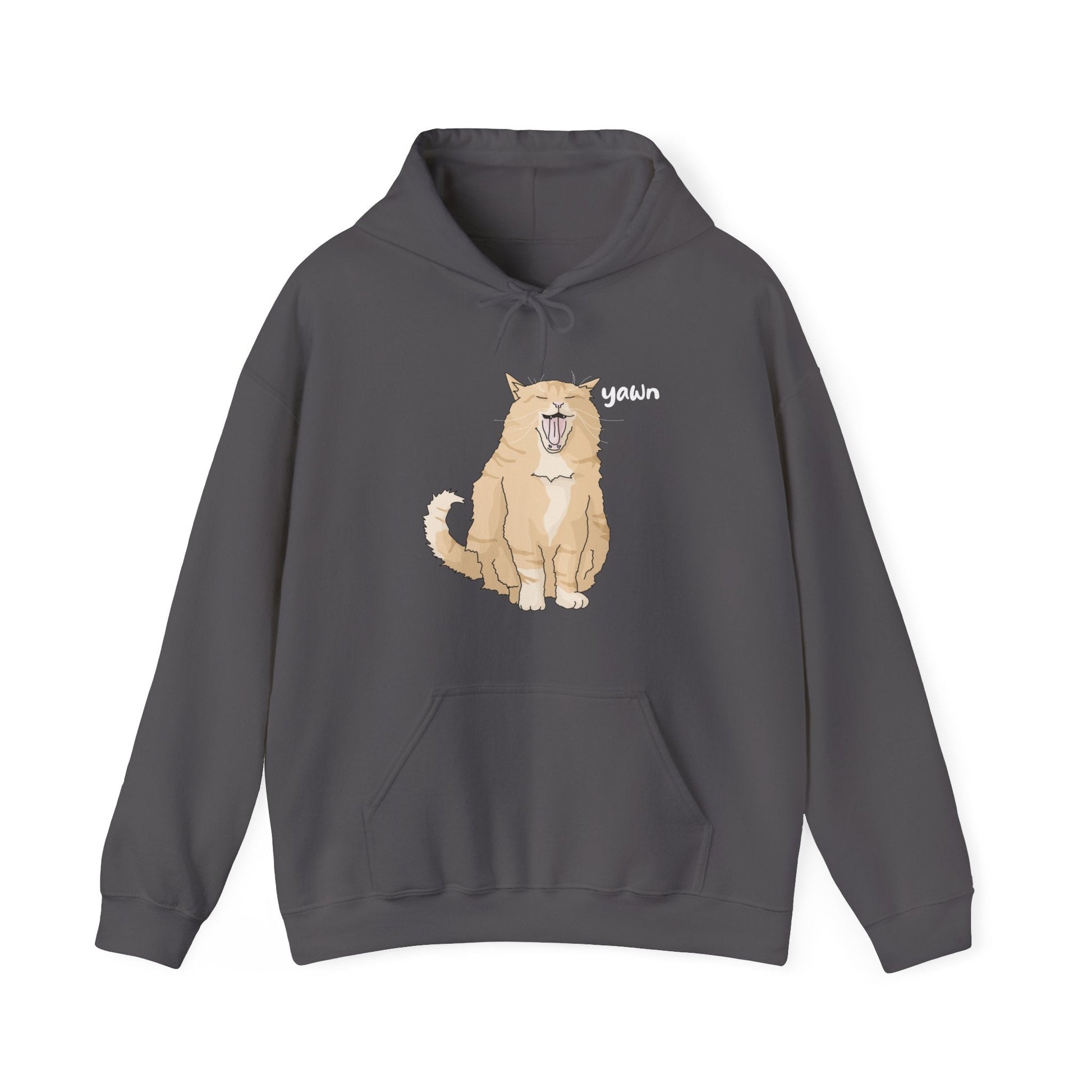 Big Yawn | Hooded Sweatshirt - Detezi Designs-82026103004216145657