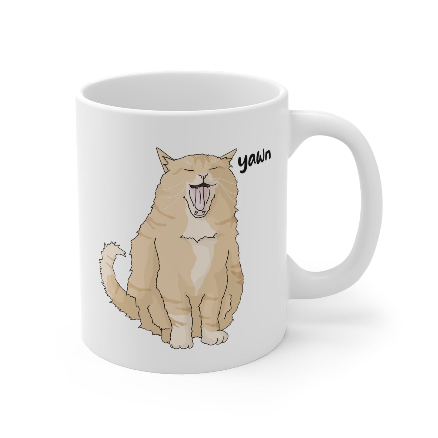 Big Yawn | Mug - Detezi Designs-29921708731569366733