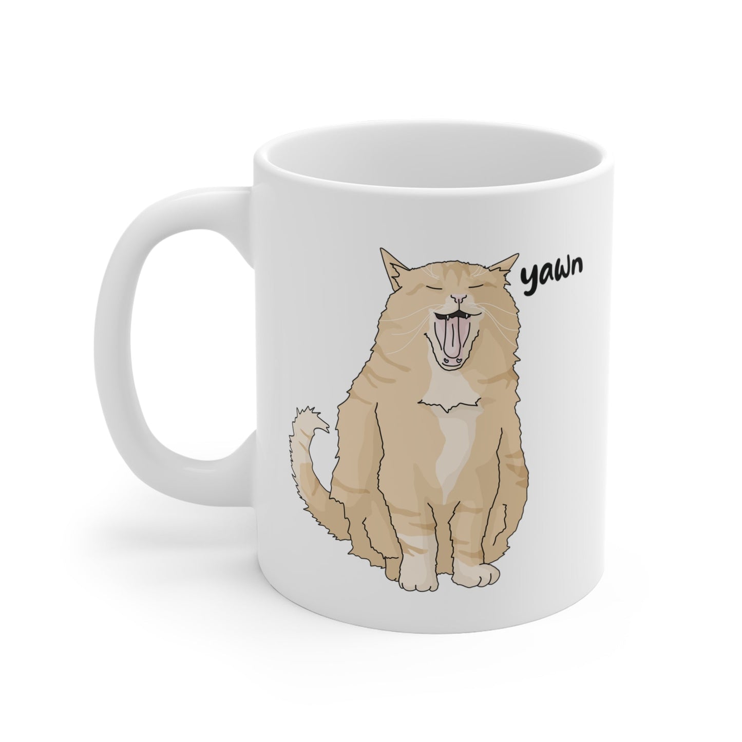 Big Yawn | Mug - Detezi Designs-29921708731569366733