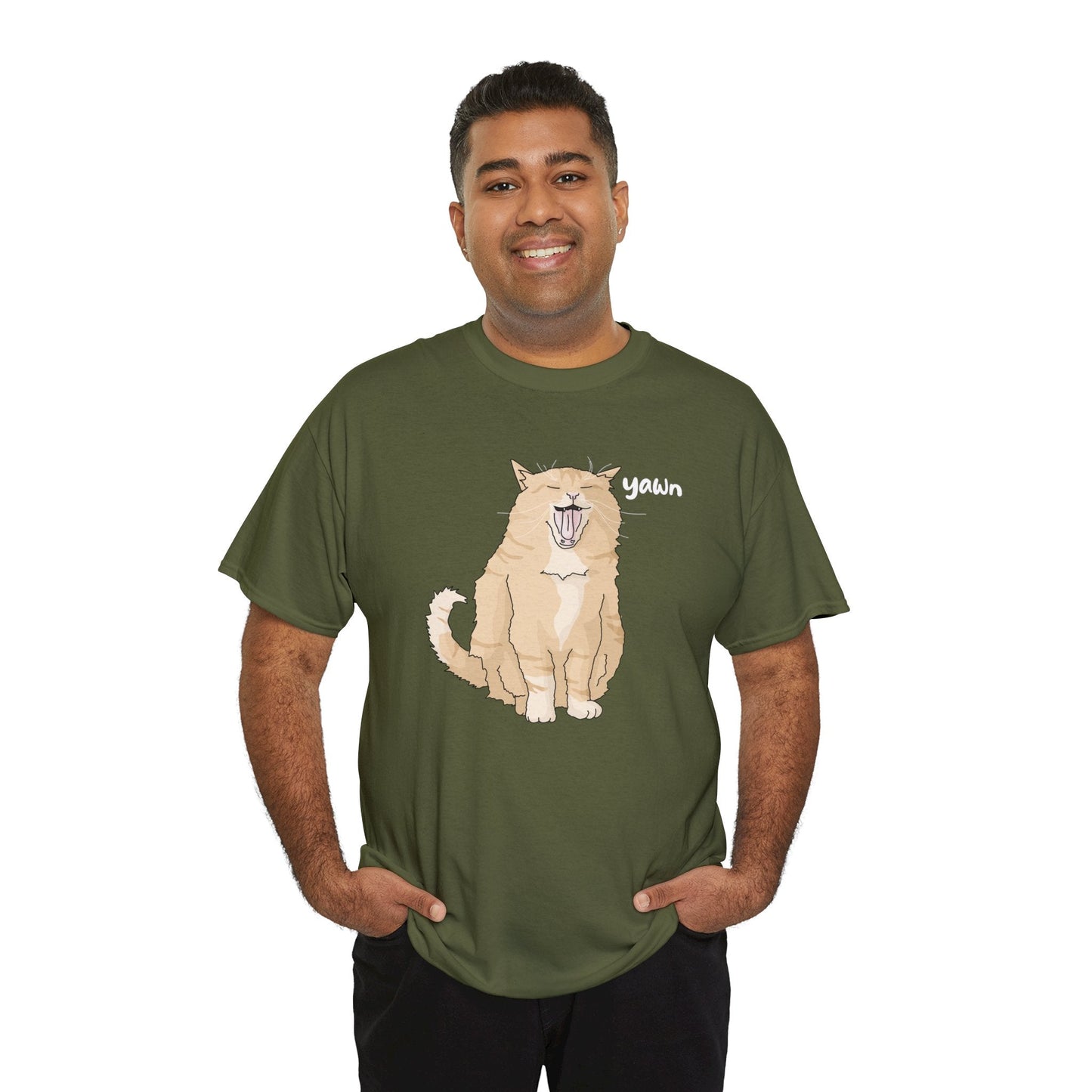 Big Yawn | Unisex T-shirt - Detezi Designs-25103696474014297253