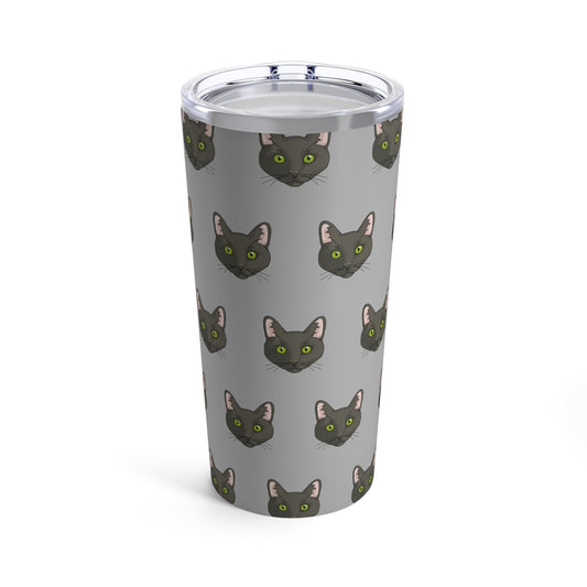 Black DSH Cat | Tumbler - Detezi Designs-38685315417911702269