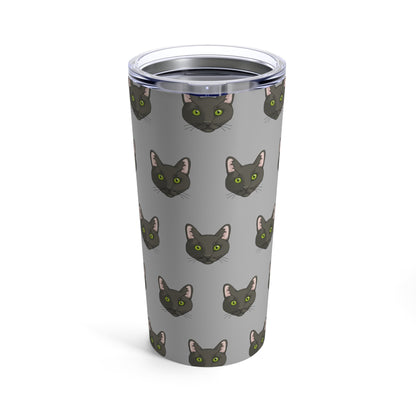 Black DSH Cat | Tumbler - Detezi Designs-38685315417911702269