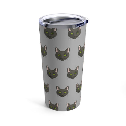 Black DSH Cat | Tumbler - Detezi Designs-38685315417911702269