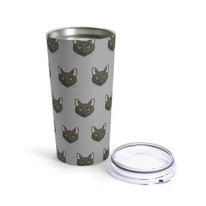 Black DSH Cat | Tumbler - Detezi Designs-38685315417911702269