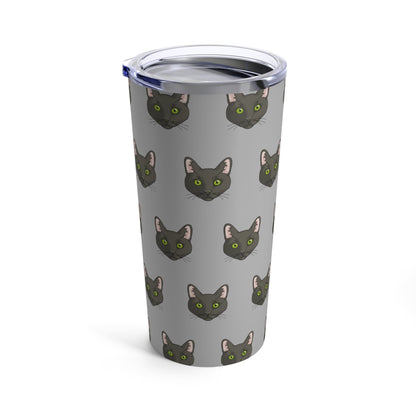 Black DSH Cat | Tumbler - Detezi Designs-38685315417911702269