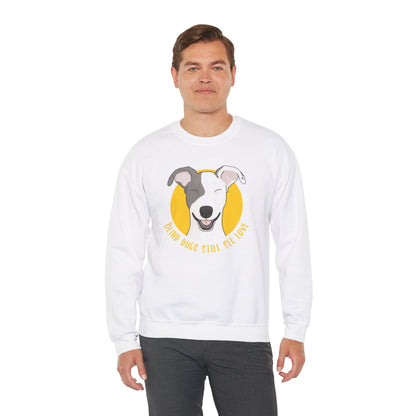 Blind Dogs Still See Love | Crewneck Sweatshirt - Detezi Designs-14746881508205121274