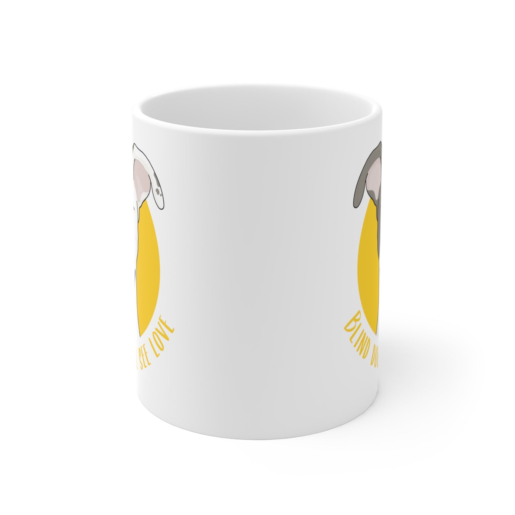 Blind Dogs Still See Love | Mug - Detezi Designs-13067142385586442753