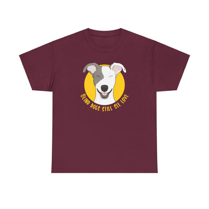 Blind Dogs Still See Love | T-shirt - Detezi Designs-12015441126260894112