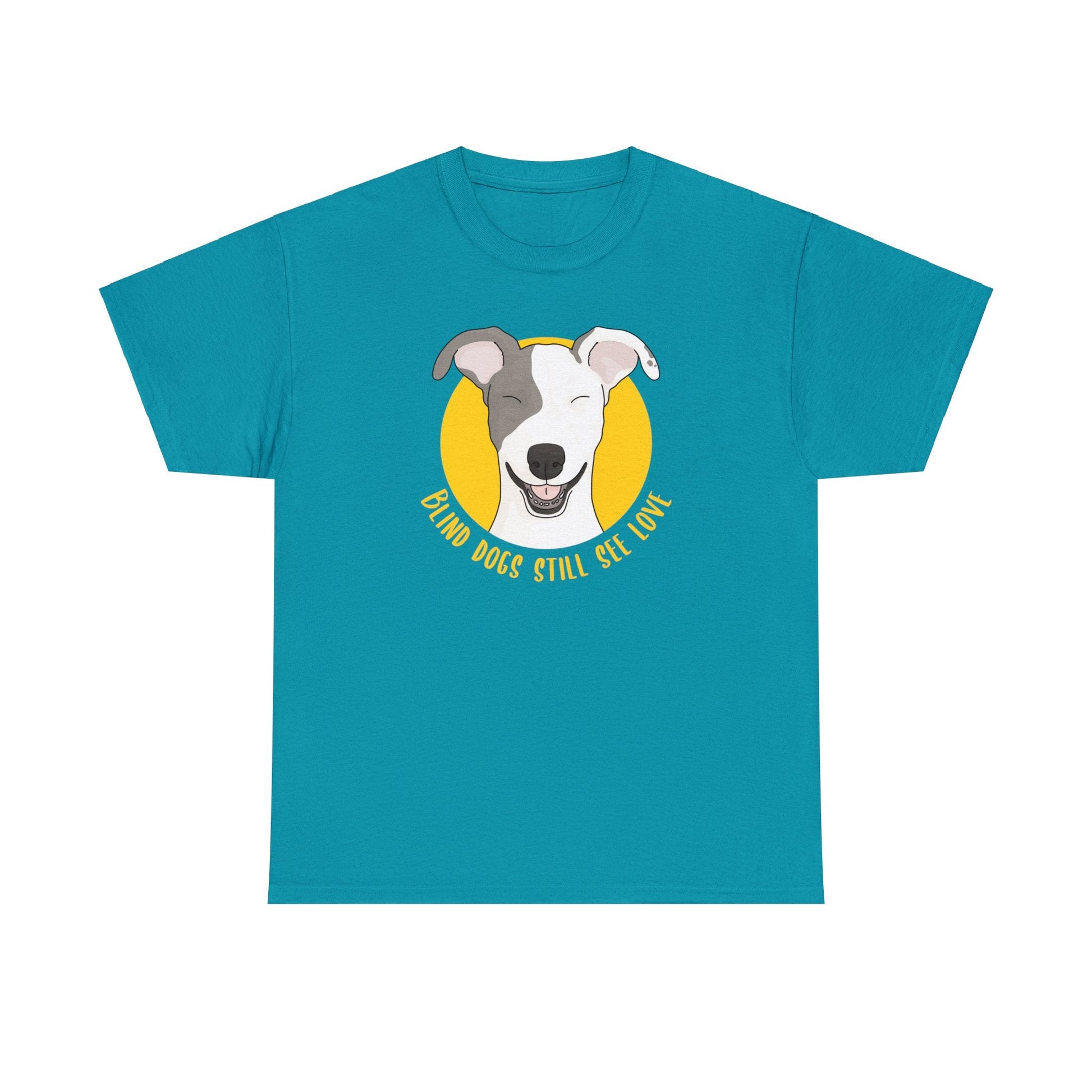 Blind Dogs Still See Love | T-shirt - Detezi Designs-20313027551915424815