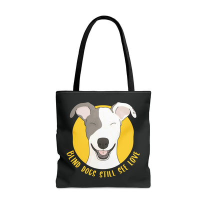 Blind Dogs Still See Love | Tote Bag - Detezi Designs-17146460042933719203