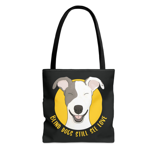 Blind Dogs Still See Love | Tote Bag - Detezi Designs-30304309368876992881