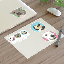 Load image into Gallery viewer, Bon Bon, CC, and Sky | FUNDRAISER for Save Monroe Strays | Sticker Sheets - Detezi Designs-31502339755549251179
