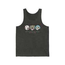 Load image into Gallery viewer, Bon Bon, CC, and Sky | FUNDRAISER for Save Monroe Strays | Unisex Tank - Detezi Designs-11943429473255450889
