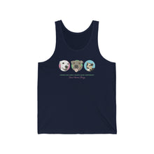 Load image into Gallery viewer, Bon Bon, CC, and Sky | FUNDRAISER for Save Monroe Strays | Unisex Tank - Detezi Designs-28613530128181793090
