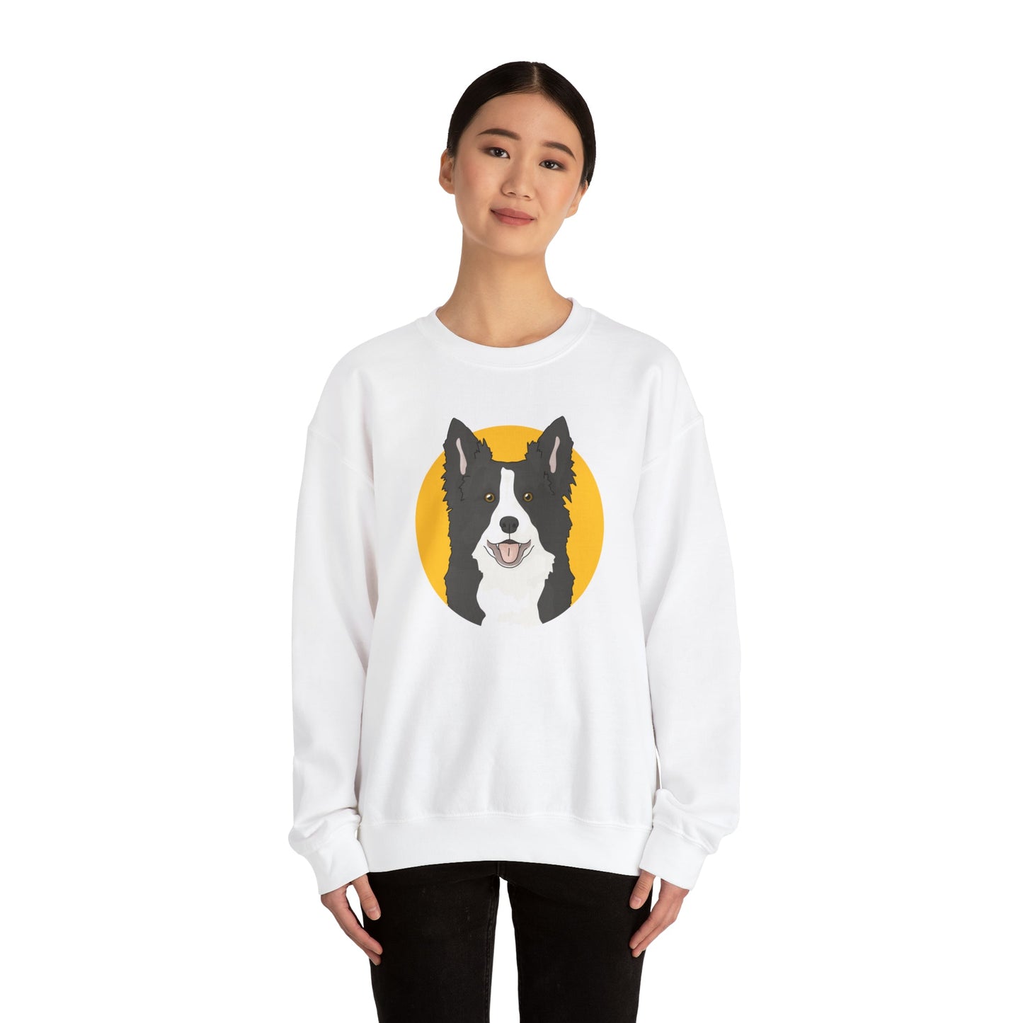 Border Collie | Crewneck Sweatshirt - Detezi Designs-31599808464796635950