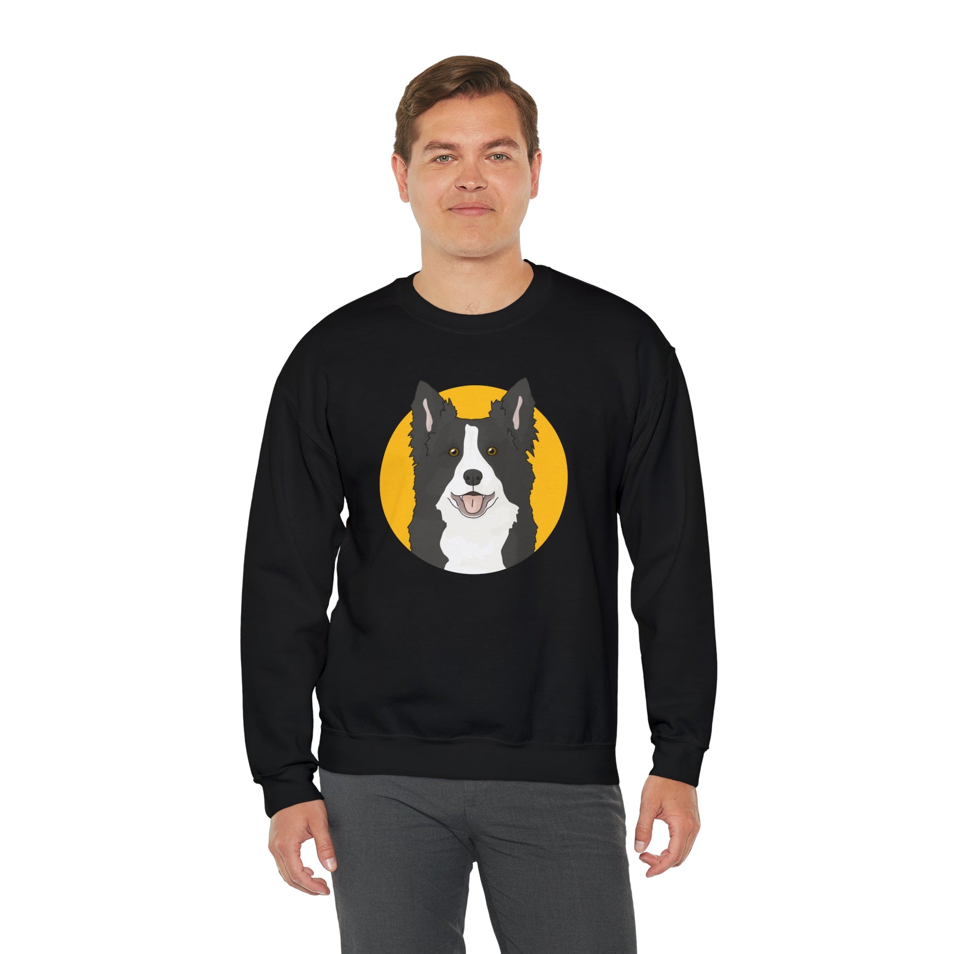 Border Collie | Crewneck Sweatshirt - Detezi Designs-31599808464796635950