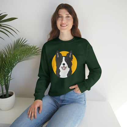 Border Collie | Crewneck Sweatshirt - Detezi Designs-31599808464796635950