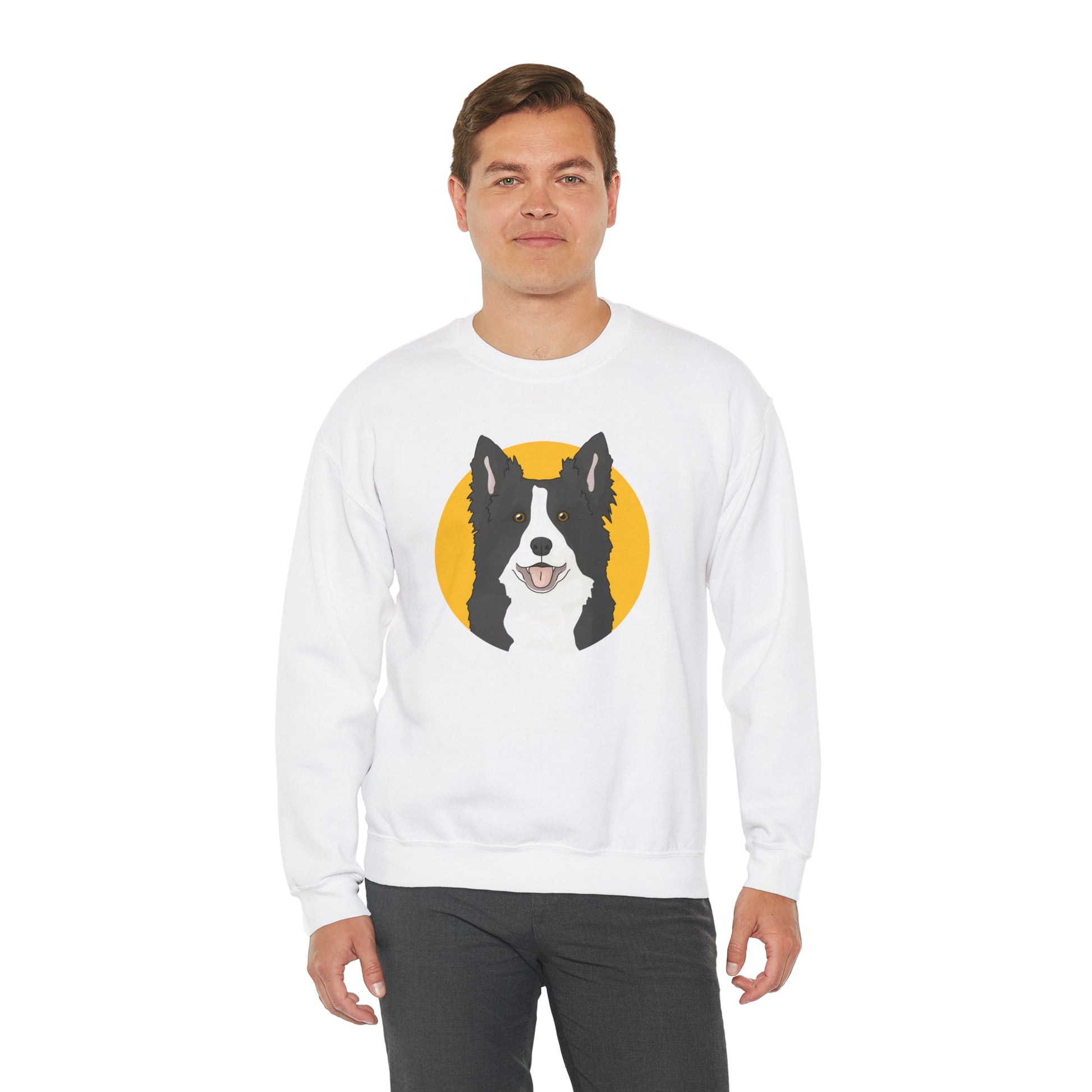 Border Collie | Crewneck Sweatshirt - Detezi Designs-31599808464796635950