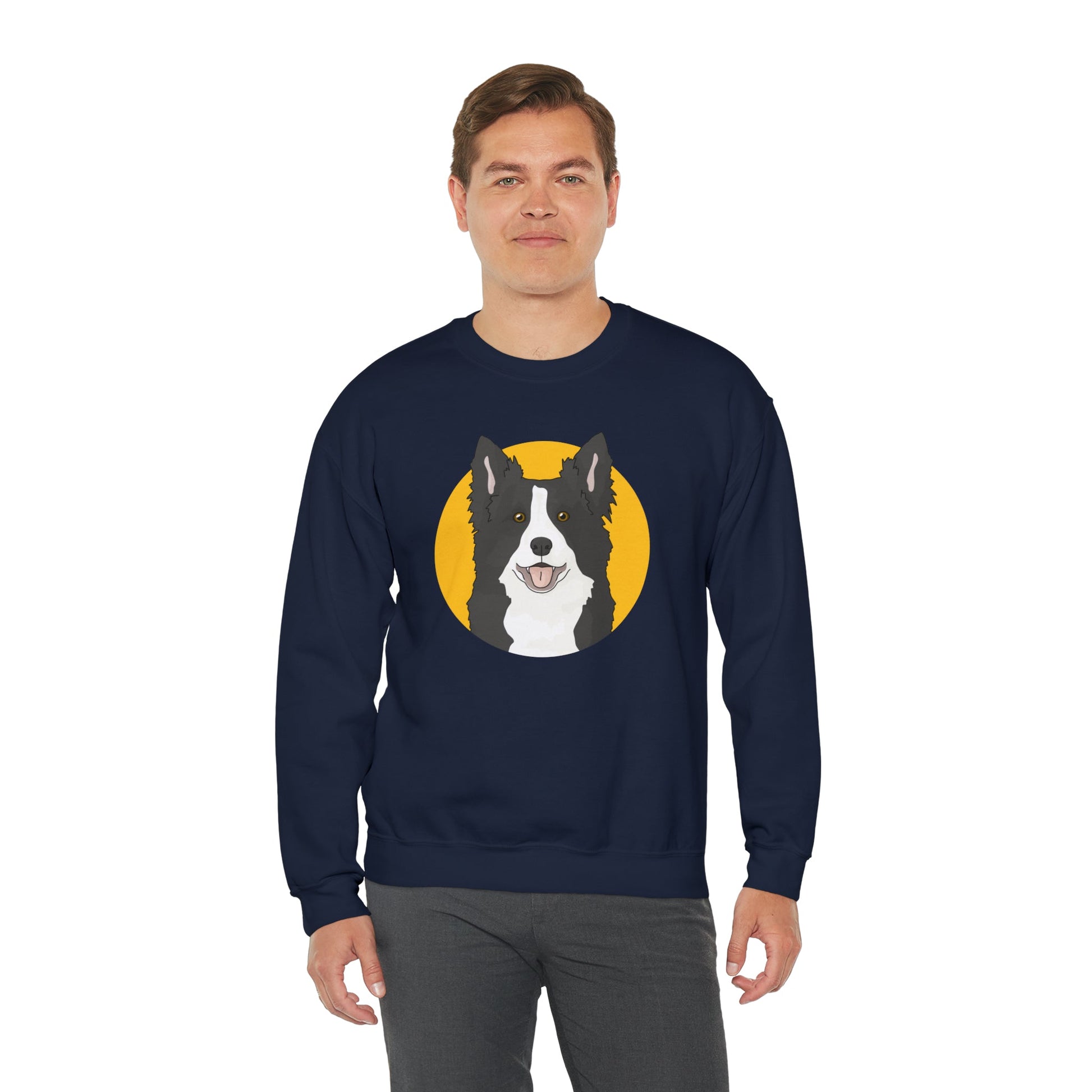 Border Collie | Crewneck Sweatshirt - Detezi Designs-31599808464796635950