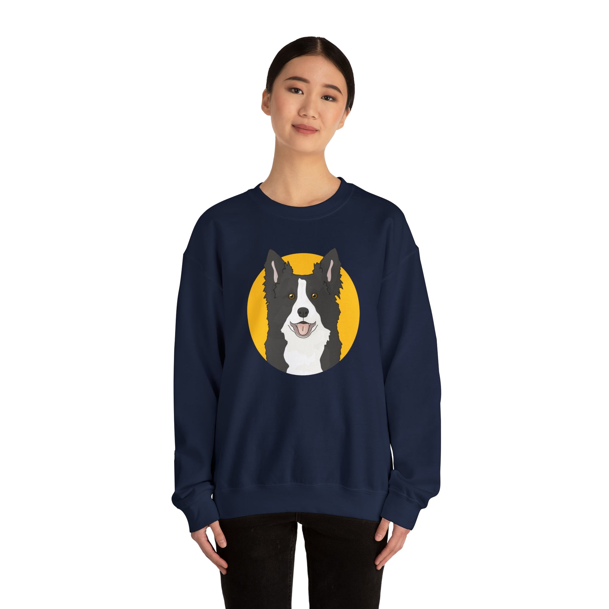 Border Collie | Crewneck Sweatshirt - Detezi Designs-31599808464796635950