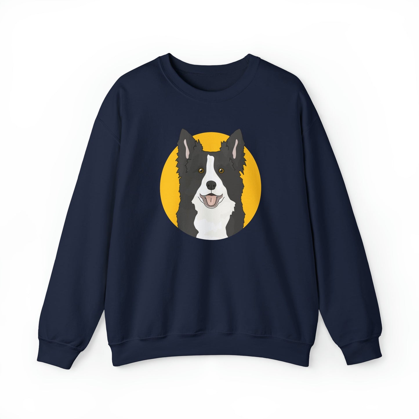 Border Collie | Crewneck Sweatshirt - Detezi Designs-51493446442968579536