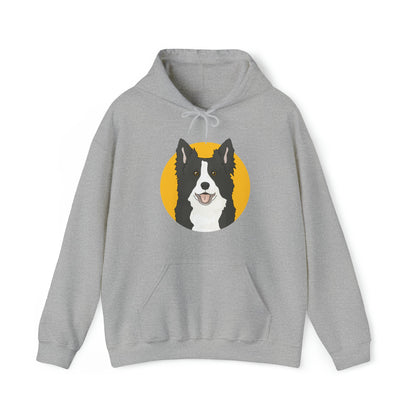 Border Collie | Hooded Sweatshirt - Detezi Designs-20210351265526938242