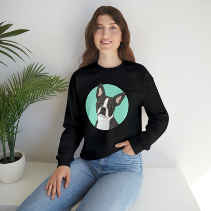 Boston Terrier | Crewneck Sweatshirt - Detezi Designs-20909134661747242092