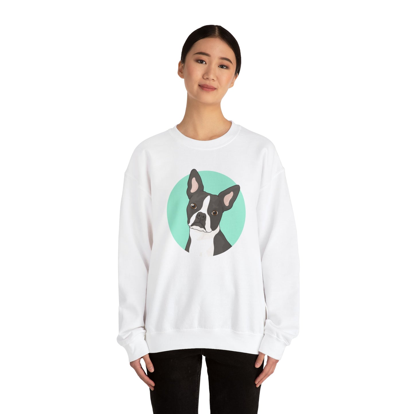 Boston Terrier | Crewneck Sweatshirt - Detezi Designs-20909134661747242092