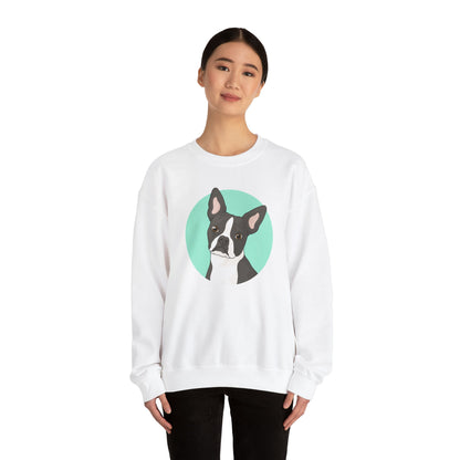 Boston Terrier | Crewneck Sweatshirt - Detezi Designs-20909134661747242092