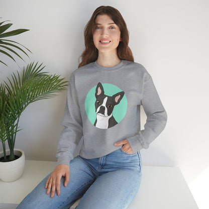 Boston Terrier | Crewneck Sweatshirt - Detezi Designs-20909134661747242092