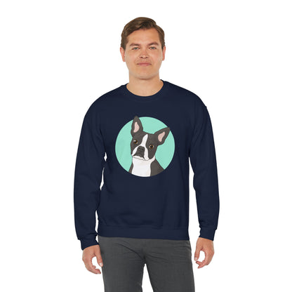 Boston Terrier | Crewneck Sweatshirt - Detezi Designs-20909134661747242092