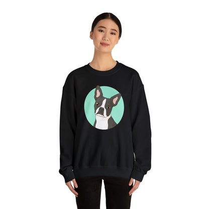 Boston Terrier | Crewneck Sweatshirt - Detezi Designs-20909134661747242092