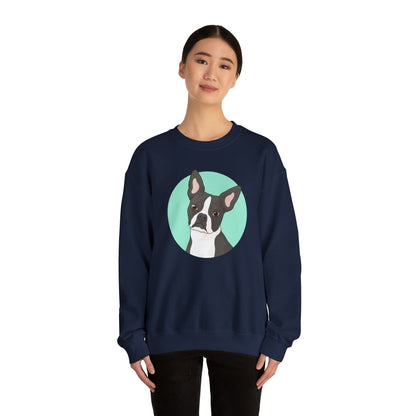 Boston Terrier | Crewneck Sweatshirt - Detezi Designs-20909134661747242092