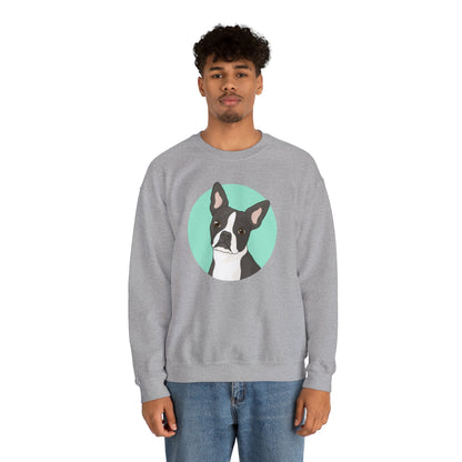 Boston Terrier | Crewneck Sweatshirt - Detezi Designs-20909134661747242092