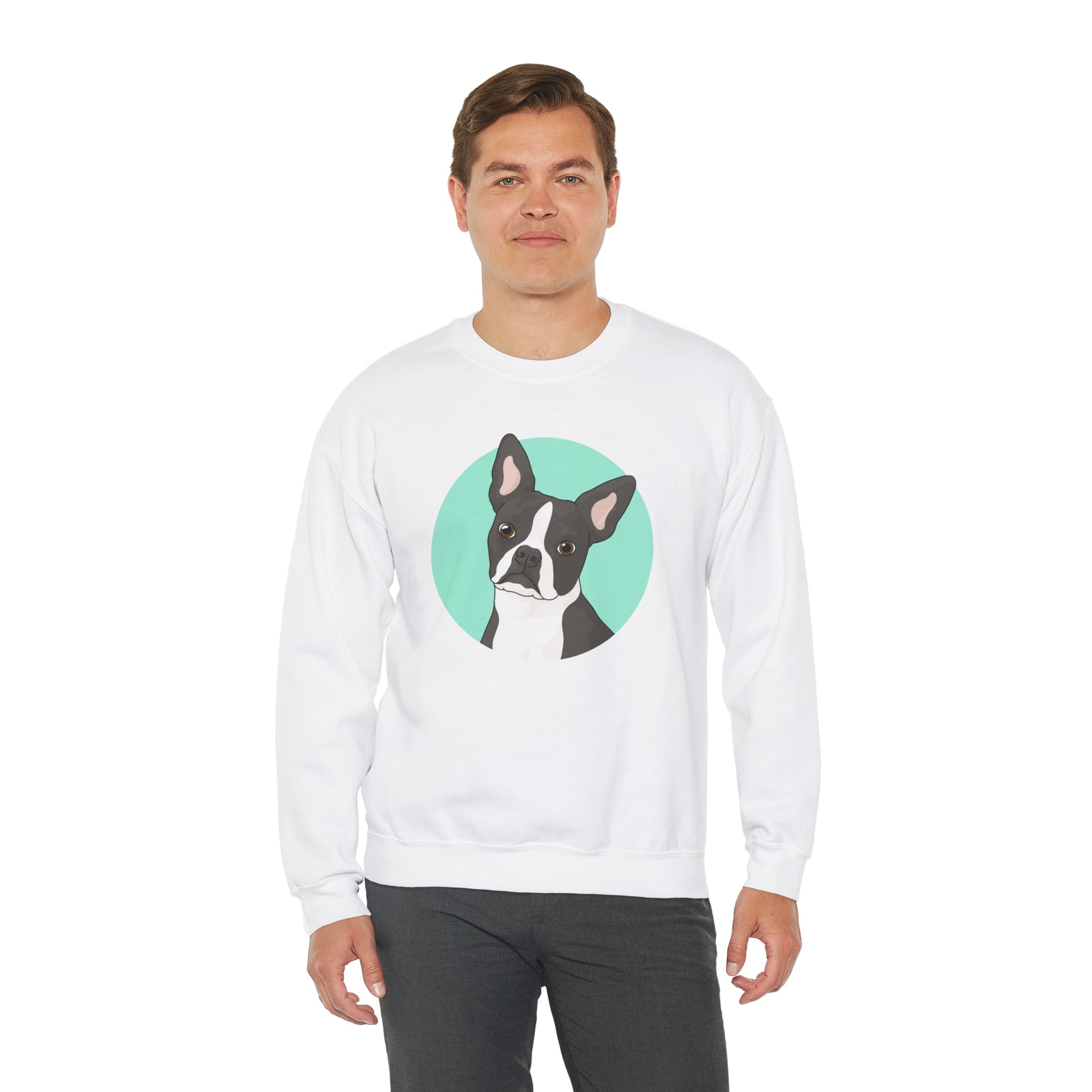 Boston Terrier | Crewneck Sweatshirt - Detezi Designs-20909134661747242092