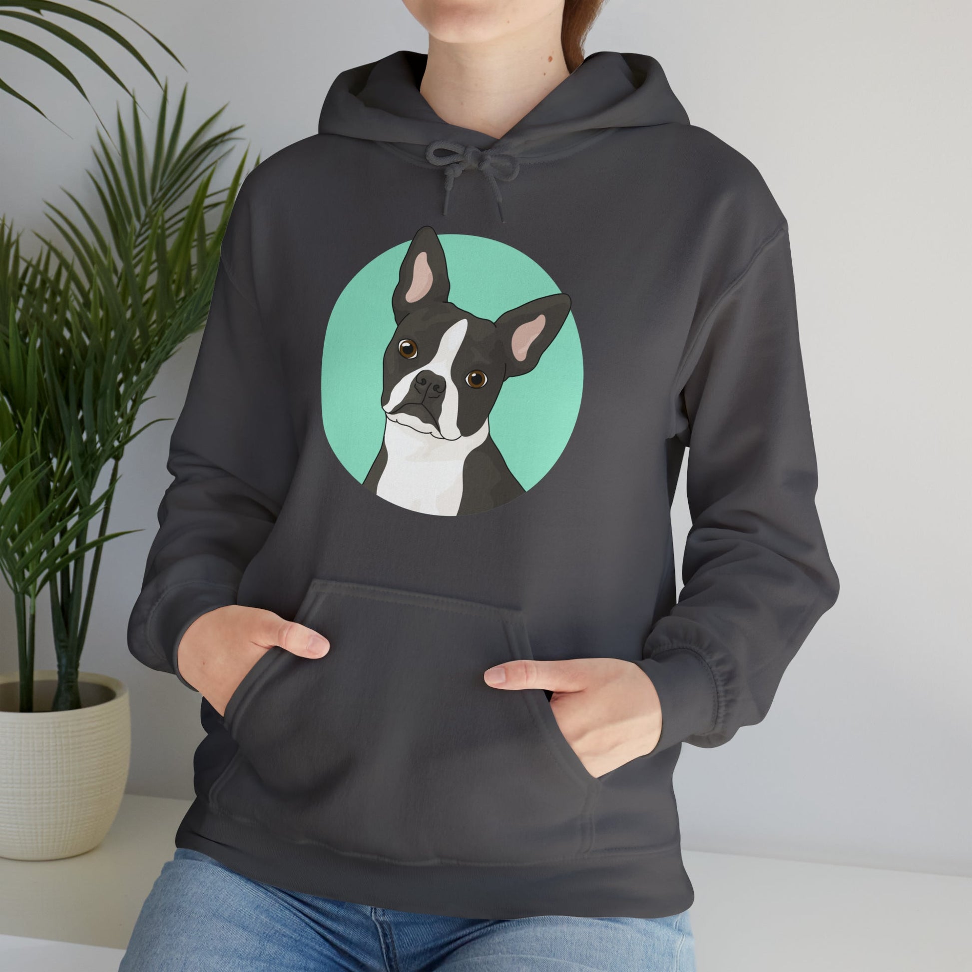 Boston Terrier | Hooded Sweatshirt - Detezi Designs-18939934363929724073