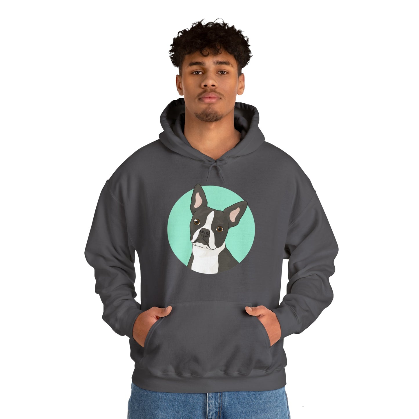 Boston Terrier | Hooded Sweatshirt - Detezi Designs-18939934363929724073