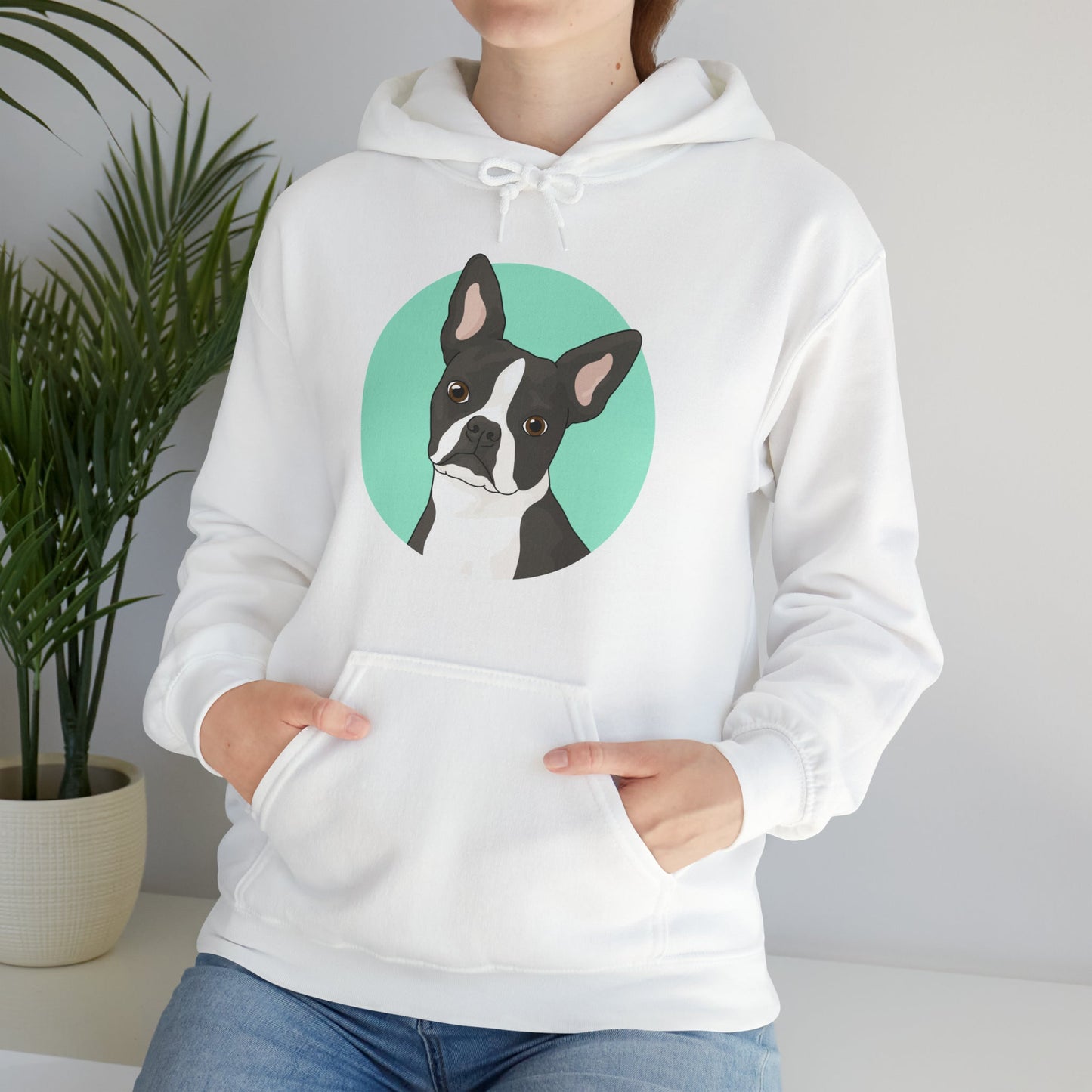 Boston Terrier | Hooded Sweatshirt - Detezi Designs-18939934363929724073